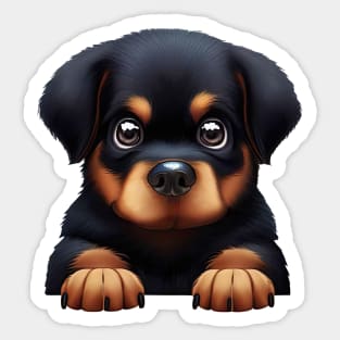 Rottweiler Loyalty Sticker